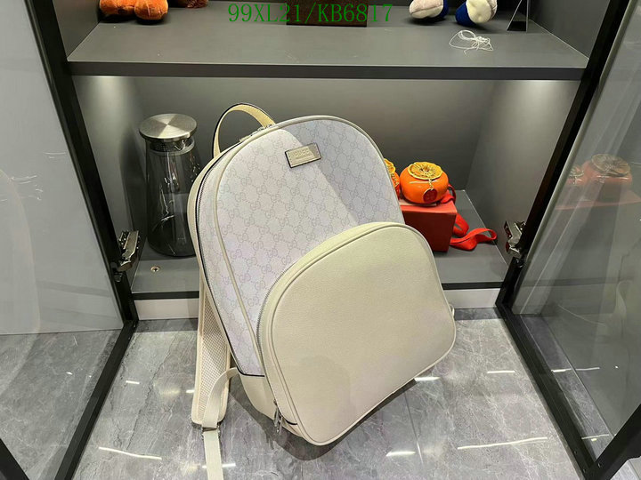 Gucci Bag-(4A)-Backpack- Code: KB6817 $: 99USD