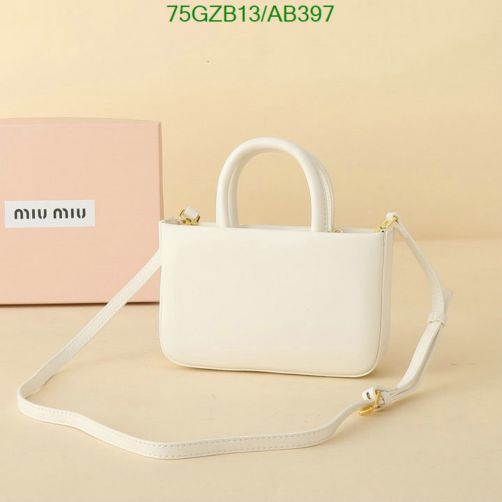 Miu Miu Bag-(4A)-Handbag- Code: AB397 $: 75USD