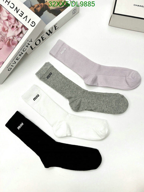 Sock-Miu Miu Code: DL9885 $: 32USD