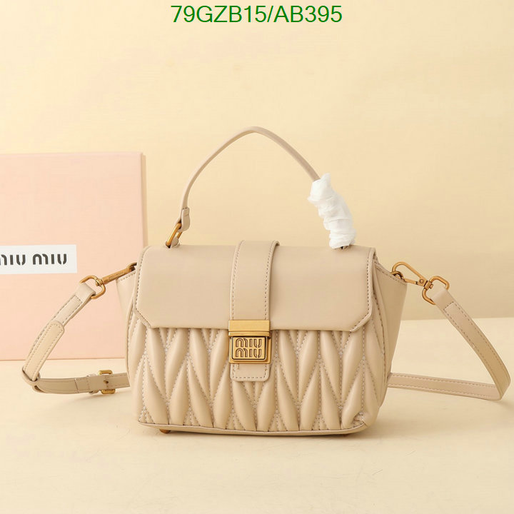 Miu Miu Bag-(4A)-Handbag- Code: AB395 $: 79USD