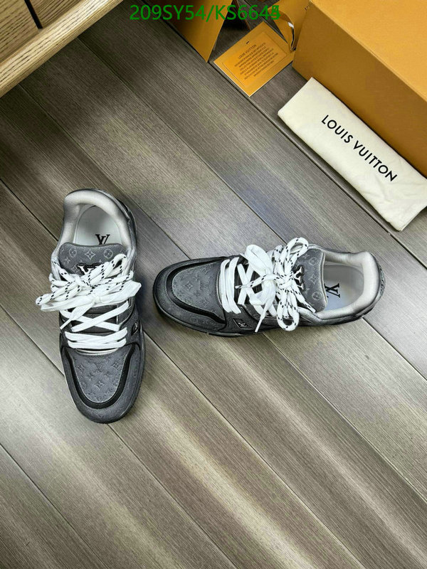 Men shoes-LV Code: KS6644 $: 209USD