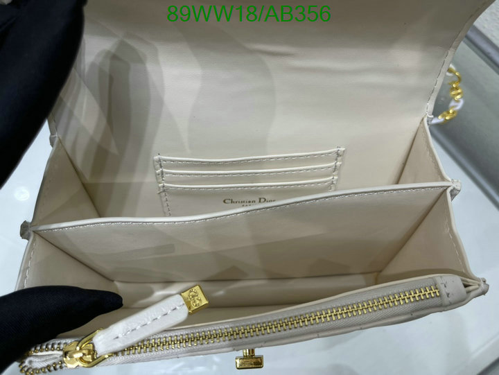 Dior Bag-(4A)-Caro- Code: AB356 $: 89USD