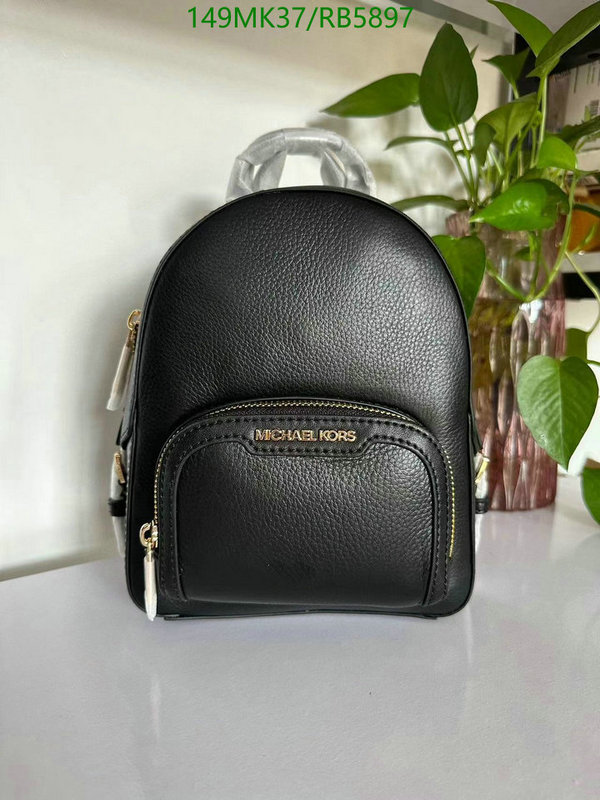 Michael Kors Bag-(Mirror)-Backpack- Code: RB5897 $: 149USD