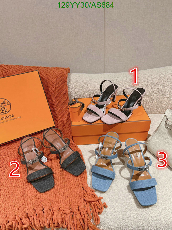 Women Shoes-Hermes Code: AS684 $: 129USD