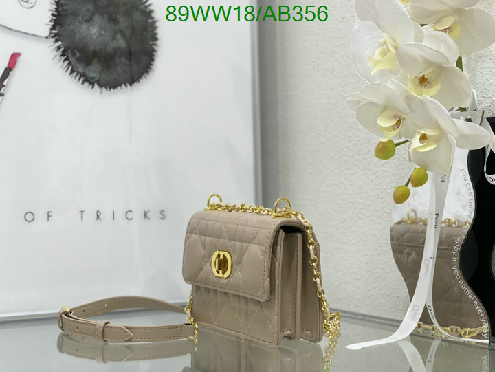 Dior Bag-(4A)-Caro- Code: AB356 $: 89USD