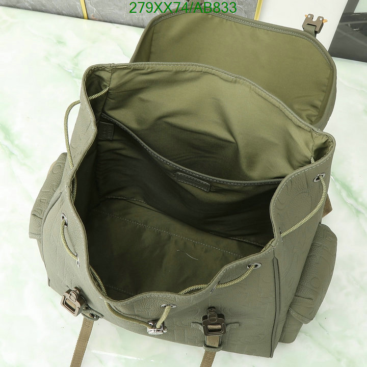 Dior Bag-(Mirror)-Backpack- Code: AB833 $: 279USD