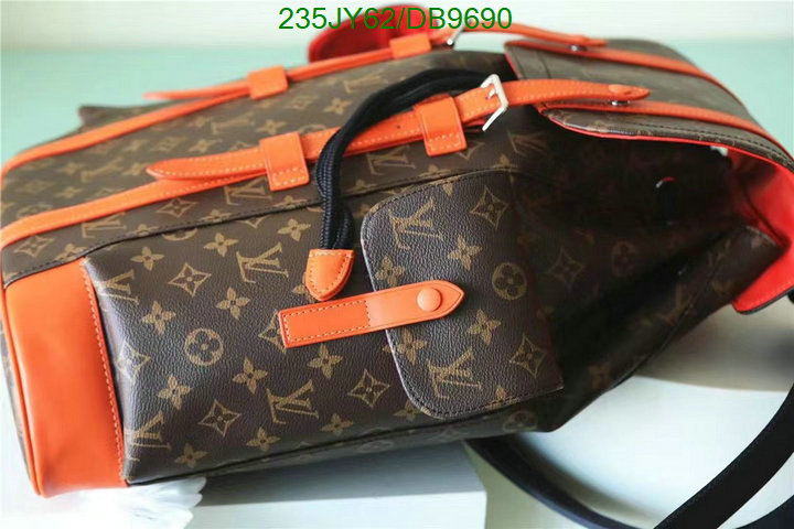 LV Bag-(Mirror)-Backpack- Code: DB9690 $: 235USD