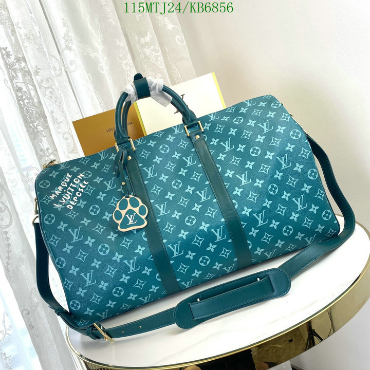 LV Bag-(4A)-Keepall BandouliRe 45-50- Code: KB6856 $: 115USD