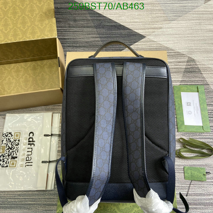 Gucci Bag-(Mirror)-Backpack- Code: AB463 $: 259USD