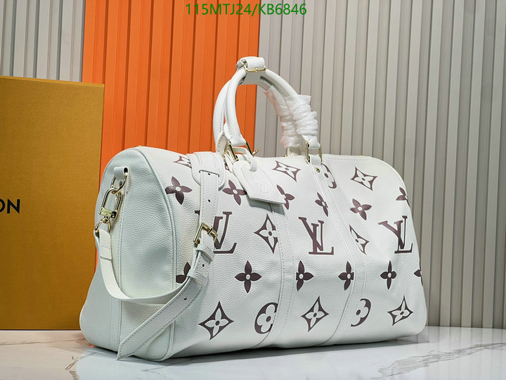 LV Bag-(4A)-Keepall BandouliRe 45-50- Code: KB6846 $: 115USD