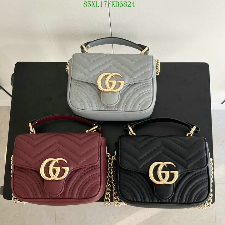 Gucci Bag-(4A)-Marmont Code: KB6824 $: 85USD