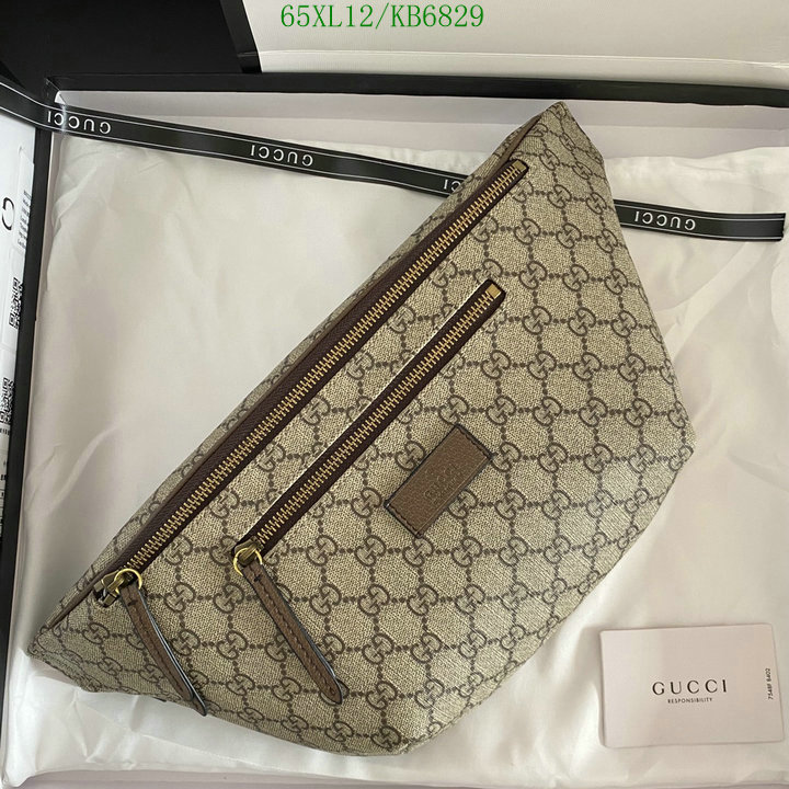 Gucci Bag-(4A)-Belt Bag-Chest Bag-- Code: KB6829 $: 65USD