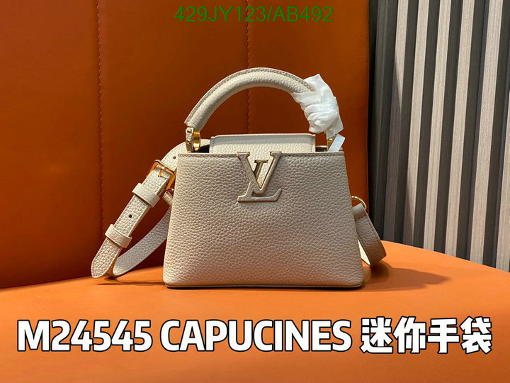 LV Bag-(Mirror)-Handbag- Code: AB492