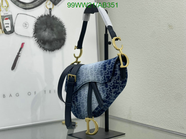 Dior Bag-(4A)-Saddle- Code: AB351 $: 99USD