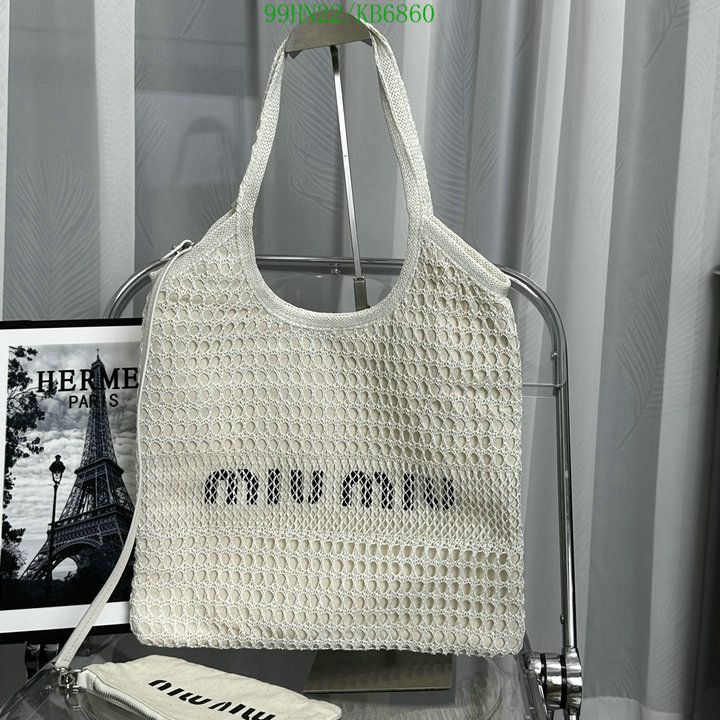 Miu Miu Bag-(4A)-Handbag- Code: KB6860 $: 99USD