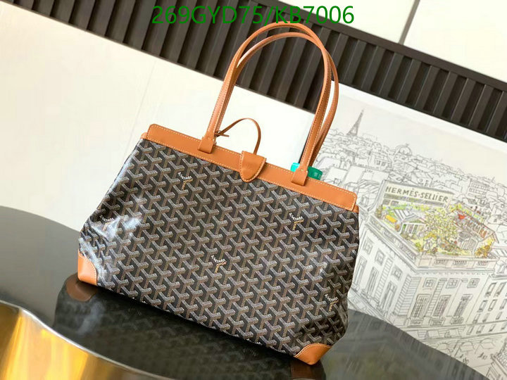 Goyard Bag-(Mirror)-Handbag- Code: KB7006 $: 269USD