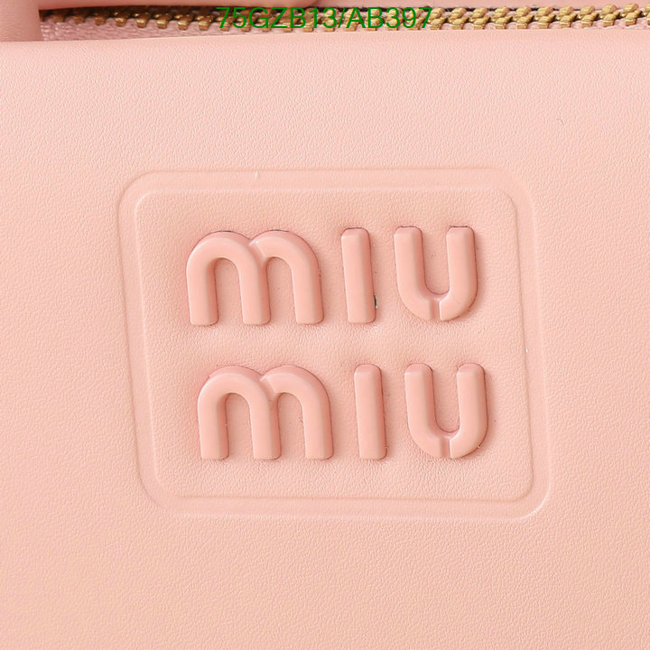 Miu Miu Bag-(4A)-Handbag- Code: AB397 $: 75USD