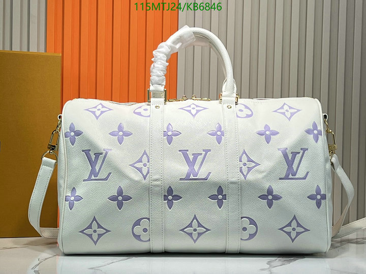 LV Bag-(4A)-Keepall BandouliRe 45-50- Code: KB6846 $: 115USD