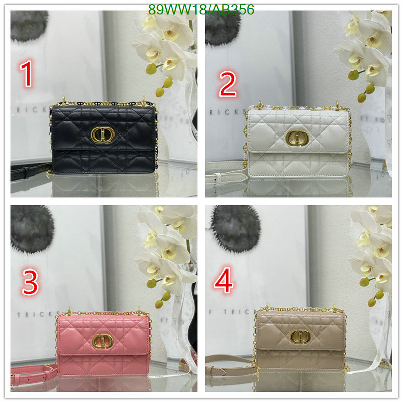 Dior Bag-(4A)-Caro- Code: AB356 $: 89USD