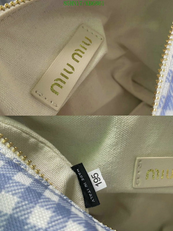 Miu Miu Bag-(4A)-Handbag- Code: KB6861 $: 85USD