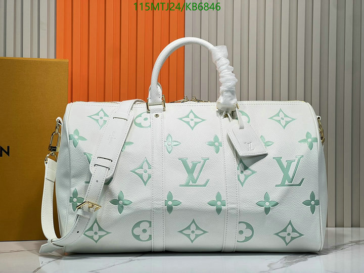 LV Bag-(4A)-Keepall BandouliRe 45-50- Code: KB6846 $: 115USD