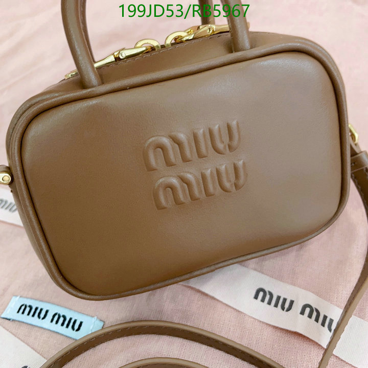 Miu Miu Bag-(Mirror)-Crossbody- Code: RB5967 $: 199USD