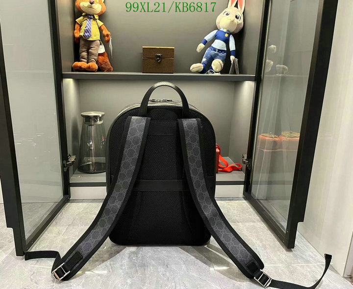 Gucci Bag-(4A)-Backpack- Code: KB6817 $: 99USD