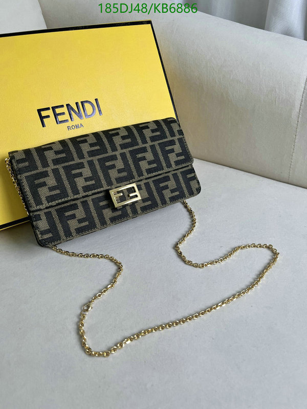 Fendi Bag-(Mirror)-Baguette- Code: KB6886 $: 185USD