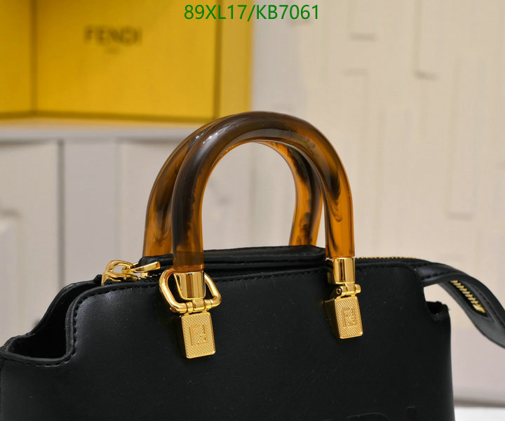 Fendi Bag-(4A)-Boston- Code: KB7061 $: 89USD