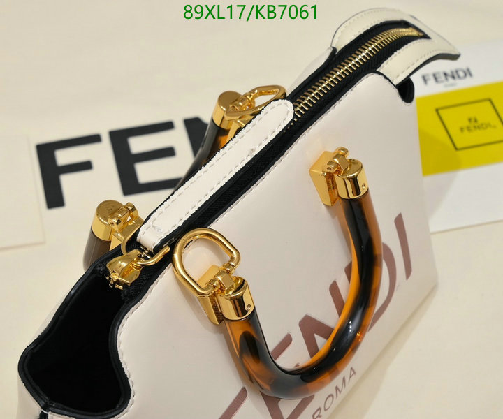 Fendi Bag-(4A)-Boston- Code: KB7061 $: 89USD