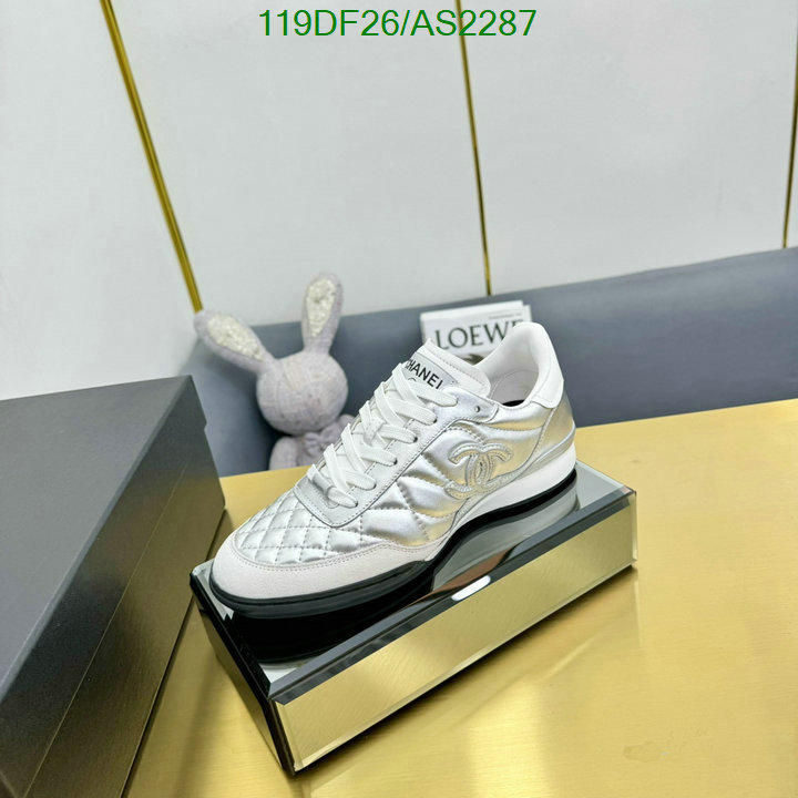 Women Shoes-Chanel Code: AS2287 $: 119USD