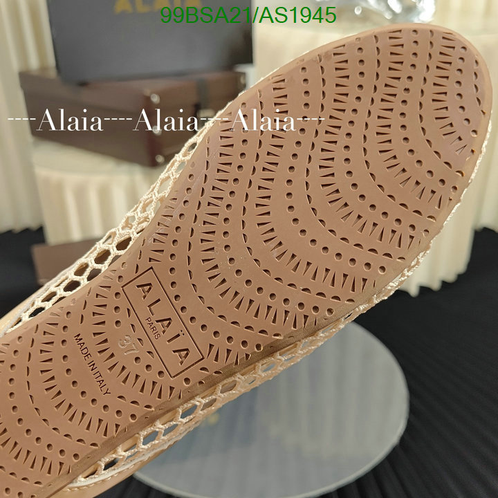 Women Shoes-ALAIA Code: AS1945 $: 99USD