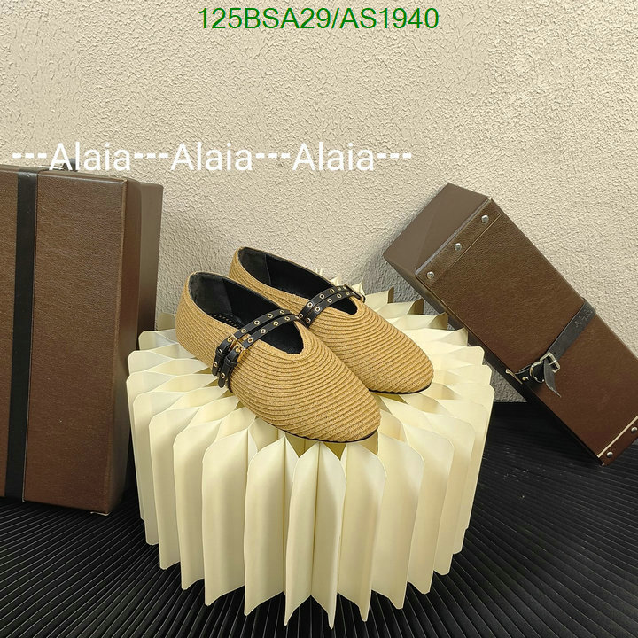 Women Shoes-ALAIA Code: AS1940 $: 125USD