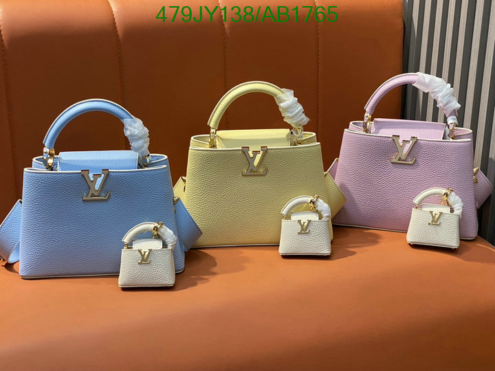 LV Bag-(Mirror)-Handbag- Code: AB1765