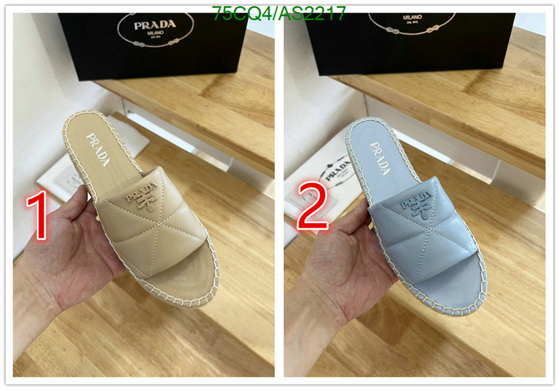 Women Shoes-Prada Code: AS2217 $: 75USD