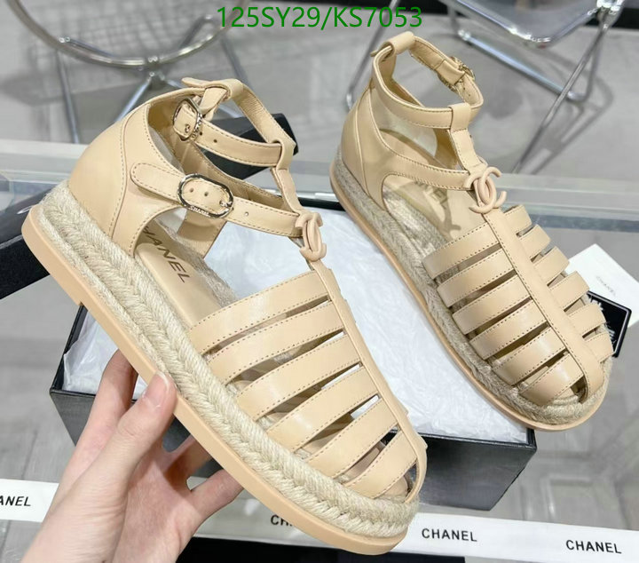 Women Shoes-Chanel Code: KS7035 $: 125USD