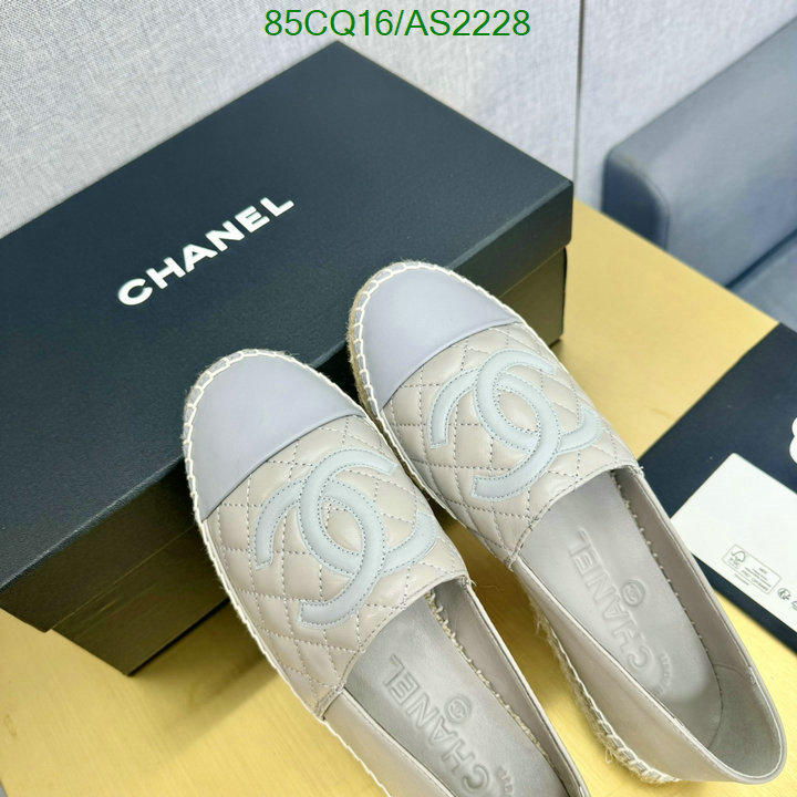 Women Shoes-Chanel Code: AS2228 $: 85USD