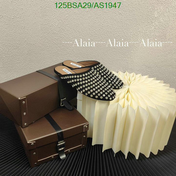 Women Shoes-ALAIA Code: AS1947 $: 125USD