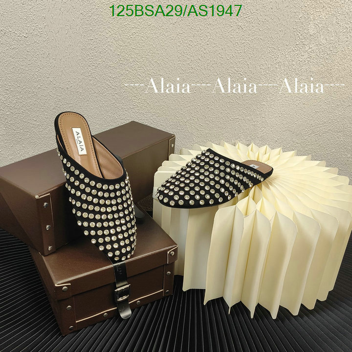 Women Shoes-ALAIA Code: AS1947 $: 125USD