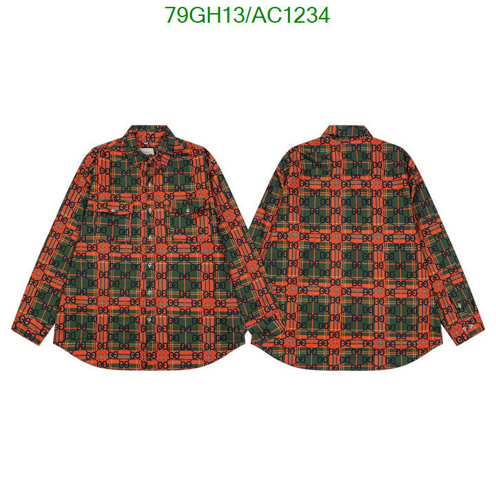 Clothing-Gucci Code: AC1234 $: 79USD