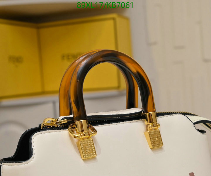 Fendi Bag-(4A)-Boston- Code: KB7061 $: 89USD