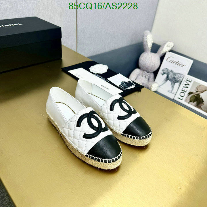 Women Shoes-Chanel Code: AS2228 $: 85USD