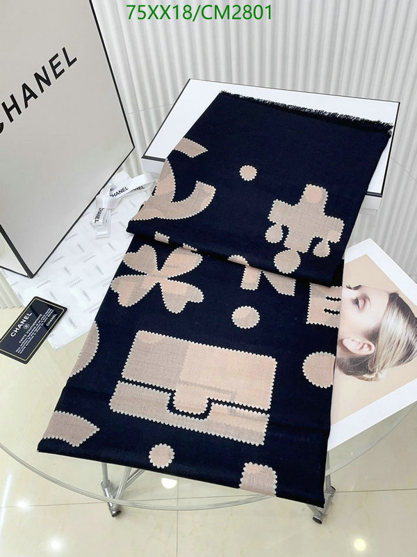 Scarf-Chanel Code: CM2801 $: 75USD