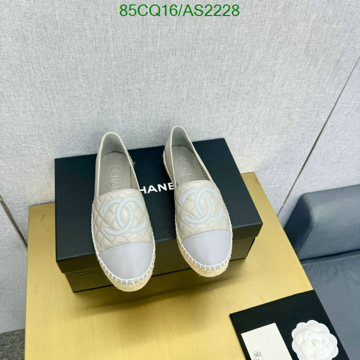 Women Shoes-Chanel Code: AS2228 $: 85USD