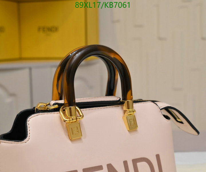 Fendi Bag-(4A)-Boston- Code: KB7061 $: 89USD