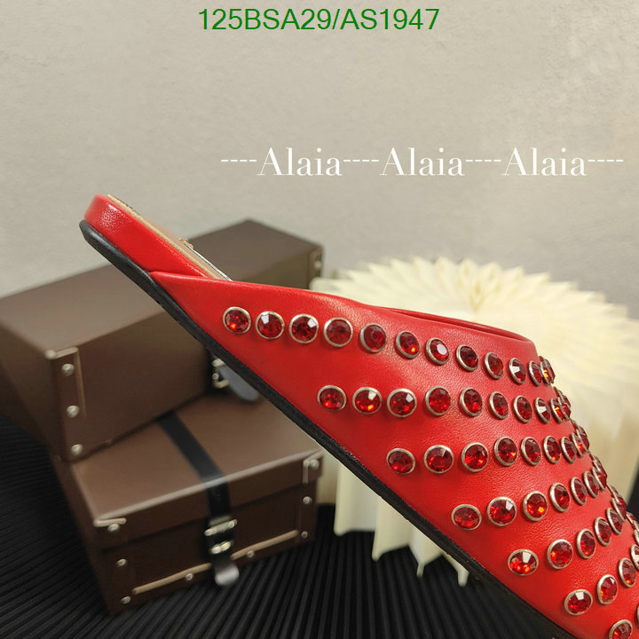 Women Shoes-ALAIA Code: AS1947 $: 125USD