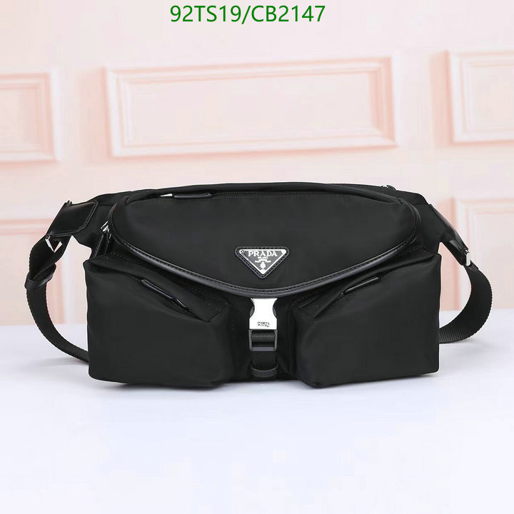 Prada Bag-(4A)-Crossbody- Code: CB2147 $: 92USD