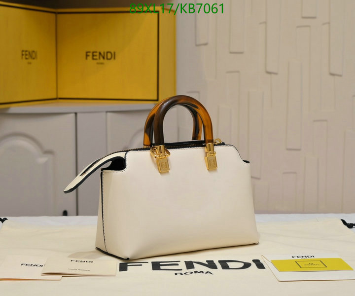 Fendi Bag-(4A)-Boston- Code: KB7061 $: 89USD