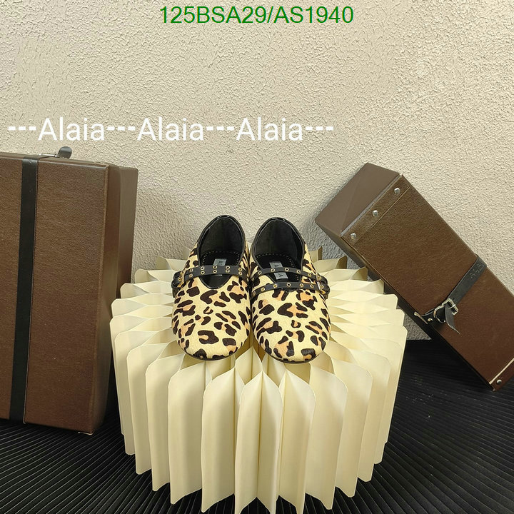 Women Shoes-ALAIA Code: AS1940 $: 125USD