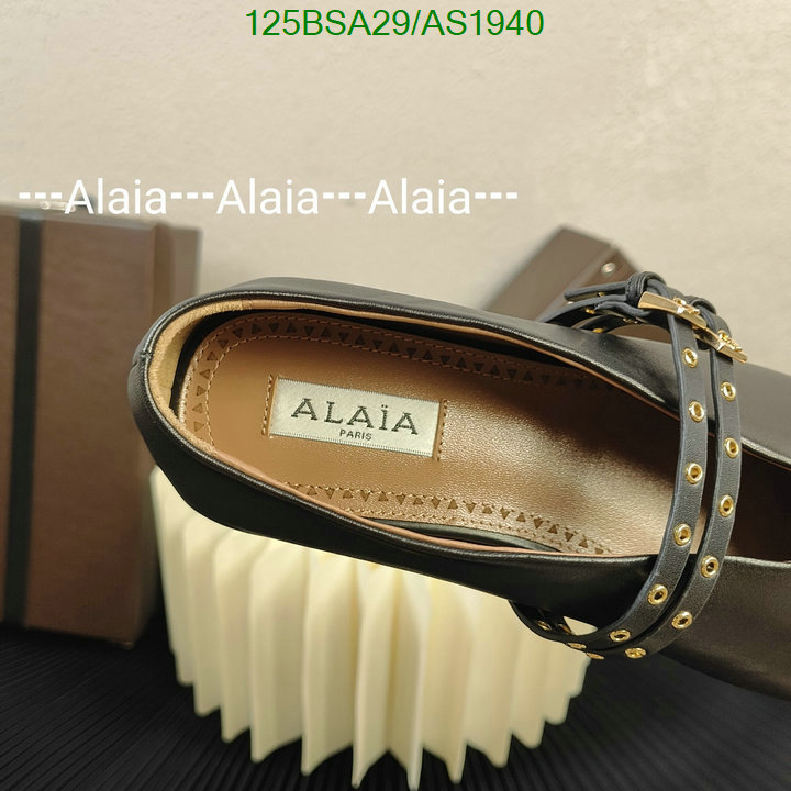 Women Shoes-ALAIA Code: AS1940 $: 125USD